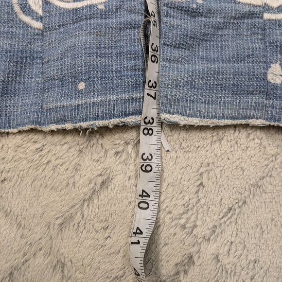 Sea New York Jacket Women's 0 Blue Sky Cardigan Embroidered Kimono Belt Cotton - Picture 12 of 12